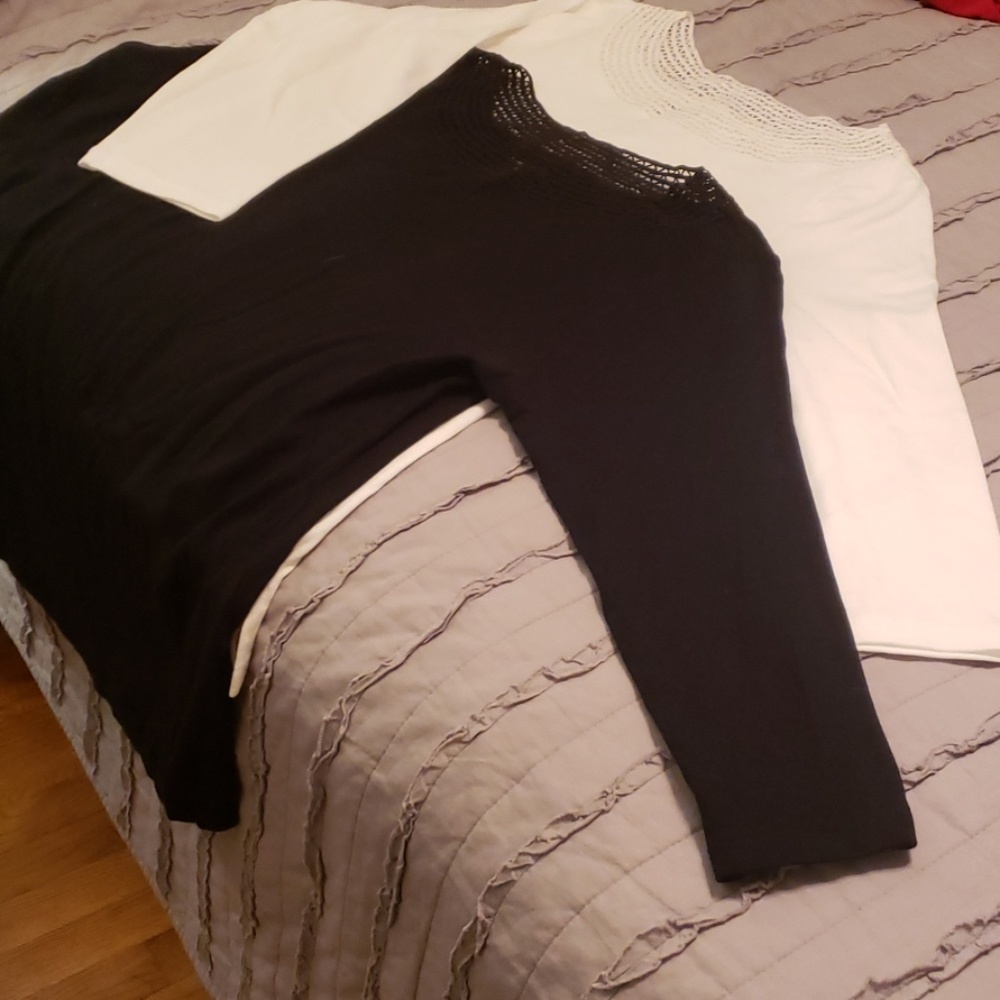 2 Croft and Barrow blouses